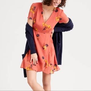 Madewell Sz 10 Floral Ruffled Dress EUC